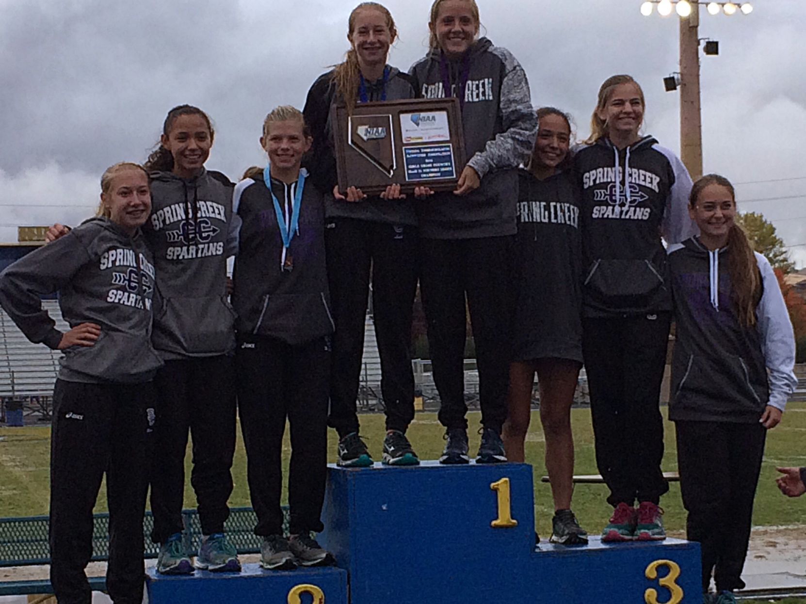 Spring Creek girls regional champs